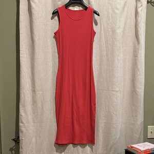 Sugarlips Vibrant Red Midi Dress